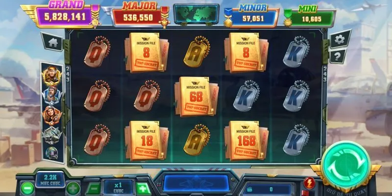 Giải đấu và cộng đồng slots Phi Đội Xung Kích Five88 đông đảo
