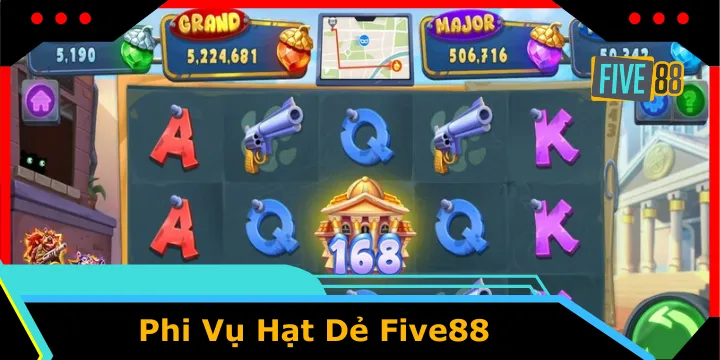 Phi Vụ Hạt Dẻ Five88 – Chơi slot cực thú vị, săn thưởng hấp dẫn