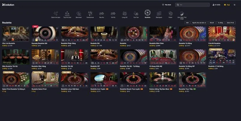 Hấp dẫn của game Roulette Five88 