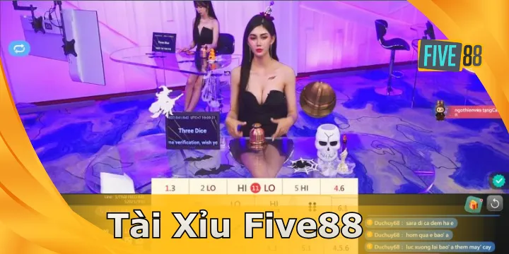 Tài Xỉu Five88 – Sân chơi đỉnh cao kiếm tiền với xác xuất 50/50