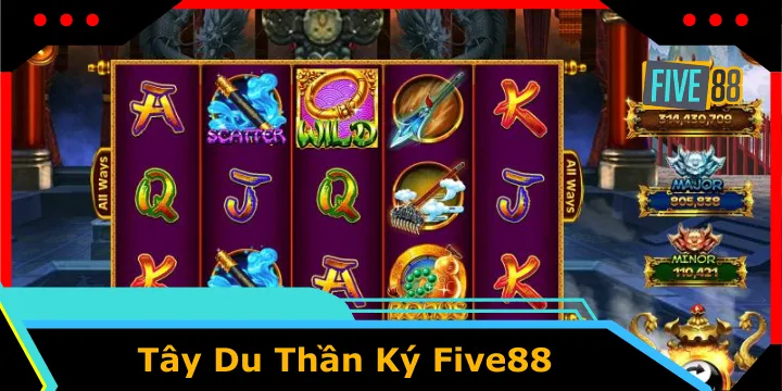 Tây Du Thần Ký Five88 – Hành trình săn thưởng thần thoại đầy kịch tính