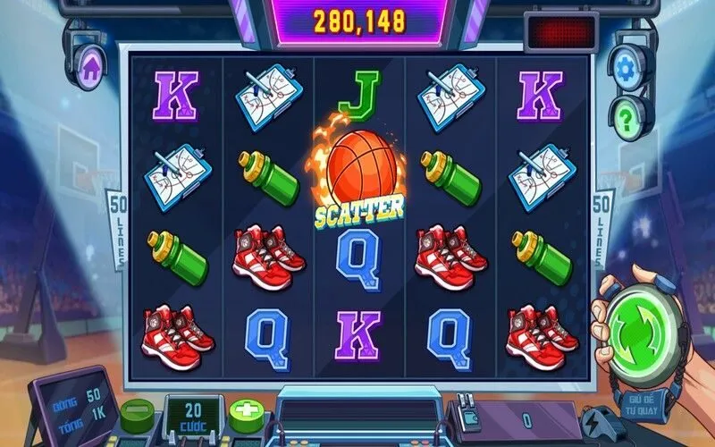 Tính năng nâng cấp nhân vật trong Cao thủ bóng rổ Five88